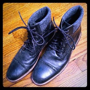 Johnston & Murphy Dress Boot Lug Sole.